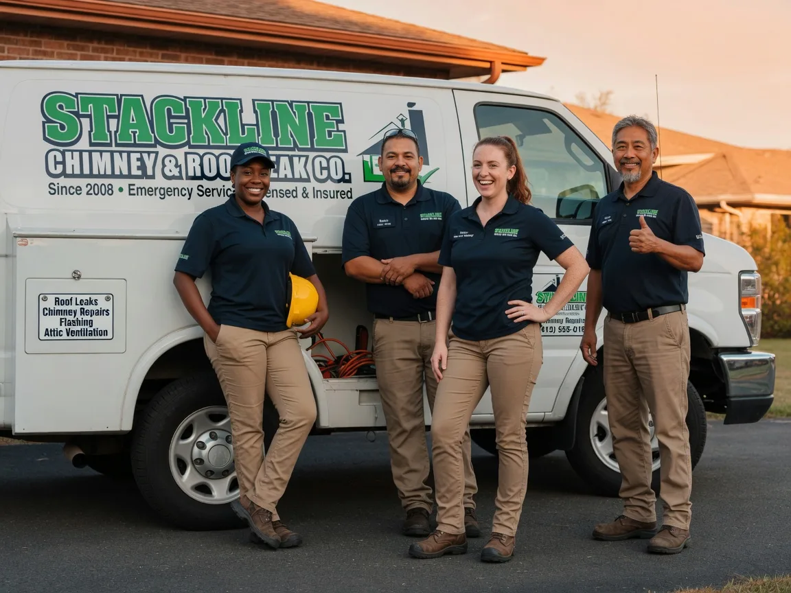 Chimney flashing repair company in Liberty, ME